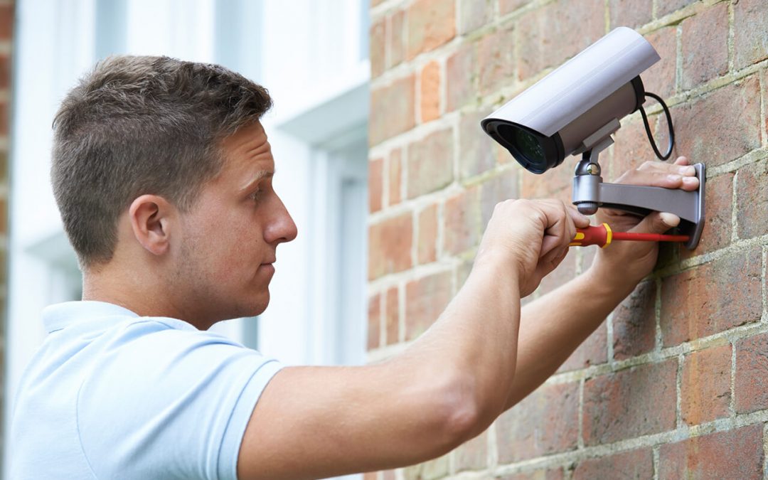 increase home security by installing security cameras